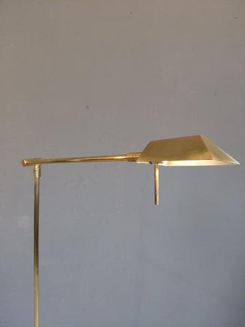 Lampadaire - Laiton - lampe dapothicaire, Antiquités & Art, Curiosités & Brocante