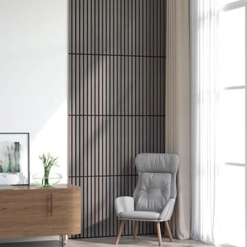 vidaXL Wandpanelen 8 st 60,5 x 60 cm Grijs, Doe-het-zelf en Bouw, Platen en Panelen, Verzenden, Nieuw