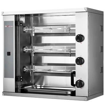 Kippengrill | SMALL | Gas | 3 Spitten | 9 Kippen | 12kW, Zakelijke goederen, Verzenden, Nieuw in verpakking