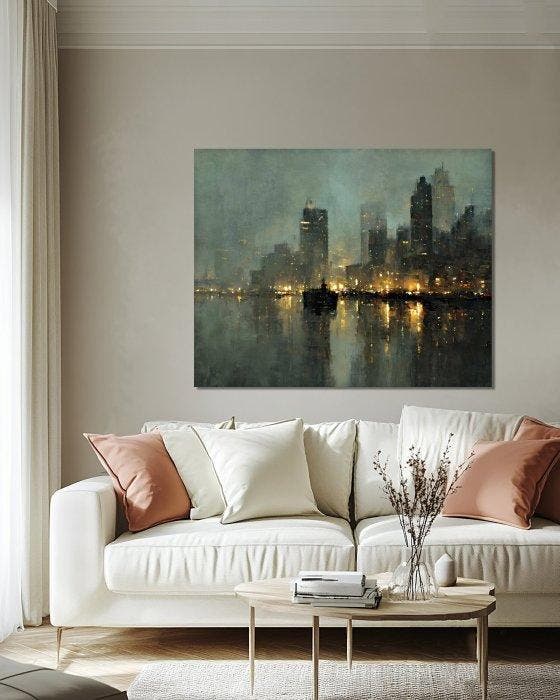 Wysocky John - The Rustic City - XL, Antiek en Kunst, Kunst | Designobjecten