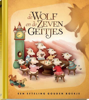 De wolf en de zeven geitjes 9789047616191, Verzenden