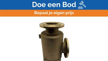 Bieden: Guidi Bronze Water Strainer Vertical, Ophalen of Verzenden, Nieuw