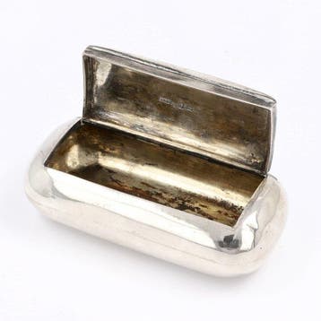 G. Axelson. Art Nouveau. - Boîte de tabac à priser - Argent, Antiquités & Art