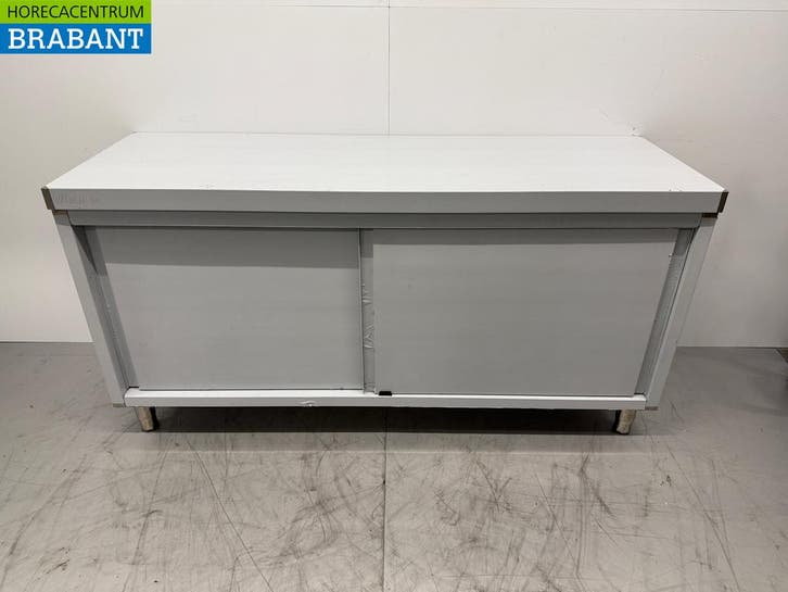 Armoire de travail Vogue en acier inoxydable 2 portes, Articles professionnels, Horeca | Autre, Envoi