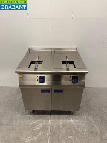 RVS Electrolux Dubbele Friteuse 2 x 7 liter 80 cm 400V, Ophalen of Verzenden, Nieuw in verpakking