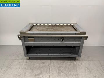 Gril Teppanyaki en acier inoxydable 144 cm GAS Horeca, Verzenden