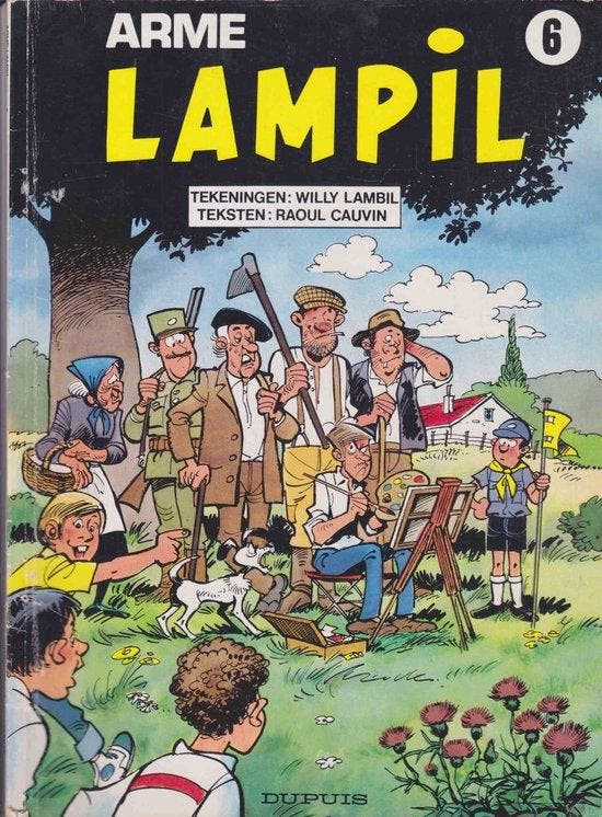 6 Arme lampil 9789031414741 Willy Lambil, Livres, BD, Envoi