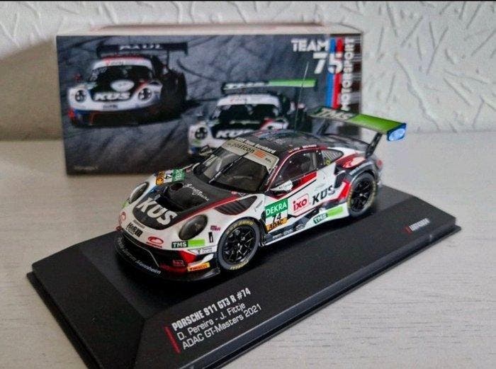 IXO 1:43 - Modelauto - Porsche 911 GT3 R #74 - ADAC GT, Hobby & Loisirs créatifs, Voitures miniatures | 1:5 à 1:12