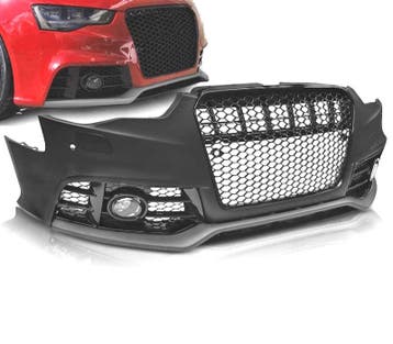 PARE CHOCS FRONTAL POUR AUDI A5 11-16 RS5 STYLE BLACK PDC, Verzenden, Nieuw