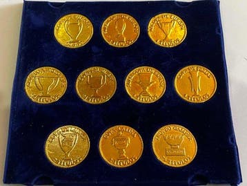 FC Barcelona - 1999 - Officiële collectie De Gouden Munten, Verzamelen, Nieuw