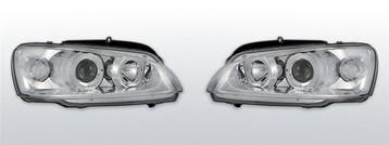 Carnamics Koplampen | Peugeot 106 96-03 3-d | Angel Eyes chr, Verzenden, Nieuw
