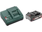 Metabo 18V Accu Basisset - 2,0 Ah Accu - SC30 Lader, Verzenden, Nieuw