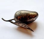 Oud-Khmer Zilver Mangoschatulle - 72 mm