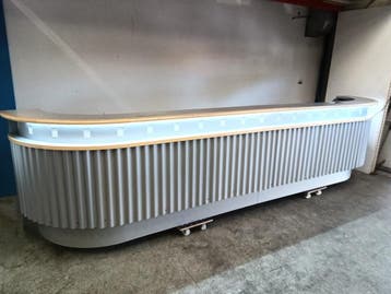 Balie – B490 × D88 × H114 cm, Zakelijke goederen