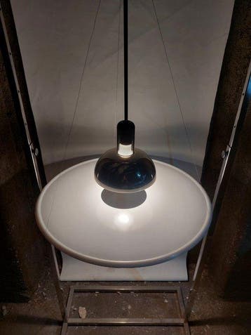Flos - Achille Castiglioni - Lampe à suspendre - frisbee -