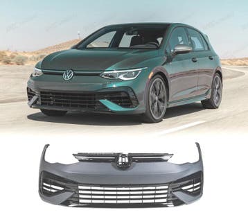 PARE-CHOCS AVANT VOLKSWAGEN VW GOLF VIII 8 20- LOOK R, Auto-onderdelen, Verzenden, Nieuw