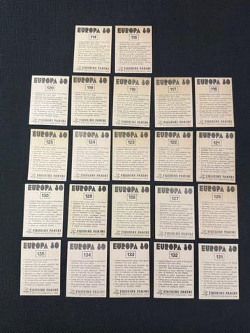 1980 Panini Europa 80 Team England Sticker - Presque parfait, Nieuw