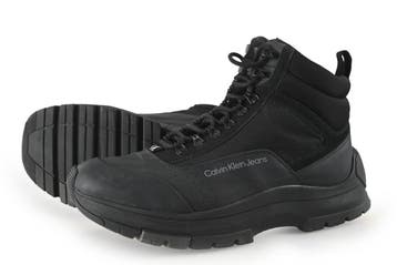 Calvin Klein Veterboots in maat 43 Zwart, Kleding | Heren, Calvin Klein, Verzenden, Zwart, Boots