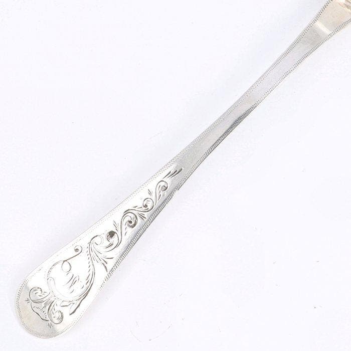F. Seroen (Mechelen ca. 1840) - Suikerstrooilepel -, Antiek en Kunst, Antiek | Zilver en Goud