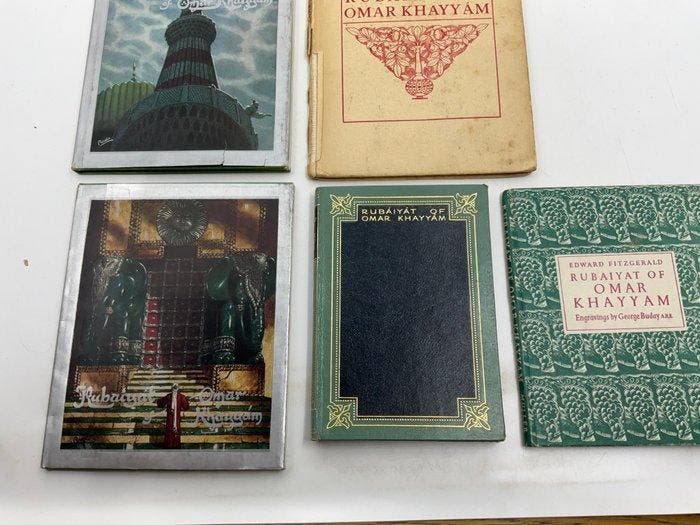 Edward Fitzgerald / Pogany and others (ill) - Five, Antiek en Kunst, Antiek | Boeken en Manuscripten