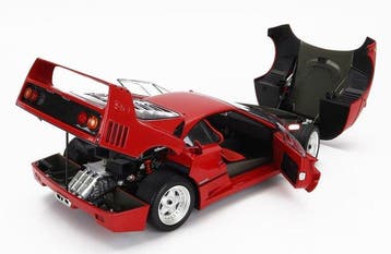 Kyosho 1:18 - Voiture de sport miniature - Ferrari F40