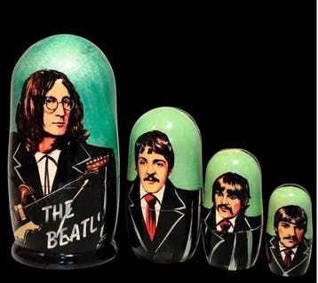 Beatles - Figurine, Matroesjka-poppenset - 2000, Nieuw in verpakking