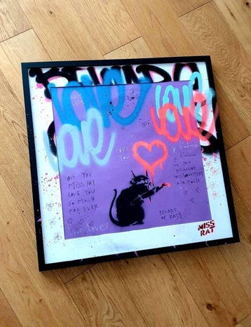 MISS RAT (1981) - LOVE THE RAT - BANKSY TRIBUTE
