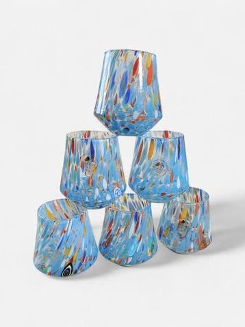 MurArt - MurArt - Drinkset (6) - Glas - Murrine