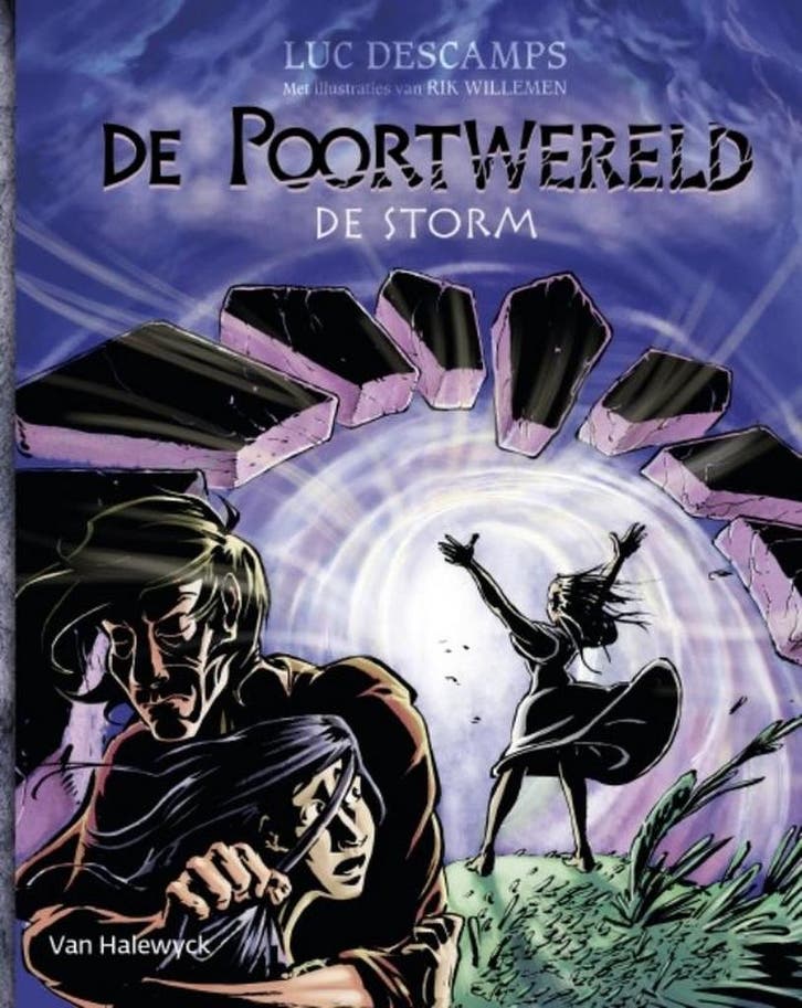 De storm / De poortwereld / 1 9789461317513 Luc Descamps, Boeken, Kinderboeken | Jeugd | 10 tot 12 jaar, Gelezen, Verzenden