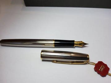 Parker - Sonnet Cascade Silver NOS - Stylo à plume