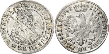 18 Groescher 1698, Brandenburg-Pruisen Friedrich Iii 1688..., Verzenden