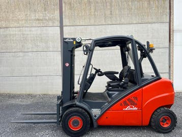 Linde H35D-01 heftruck diesel 3,5 ton - triplex, 3000 tot 4000 kg, Linde, Diesel, Verzenden