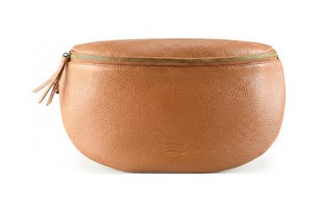 Brise Heuptas Cognac, Handtassen en Accessoires, Tassen | Damestassen, Verzenden, Zo goed als nieuw