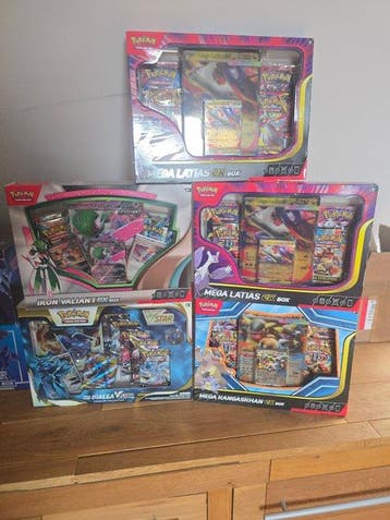 Pokémon - 25 Box - Sealed Pokémon TCG Bundle — Mega