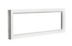 PVC raam vast b150xh50 cm wit, Gevelraam of Ruit, Minder dan 80 cm, Nieuw, Ophalen of Verzenden