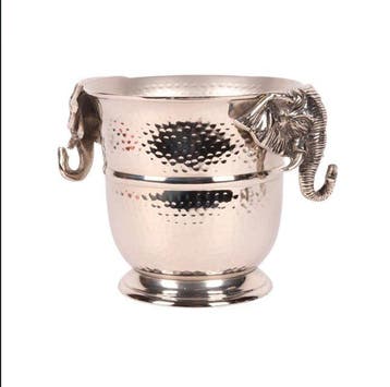 Rafraîchisseur à champagne - Aluminium - Éléphants