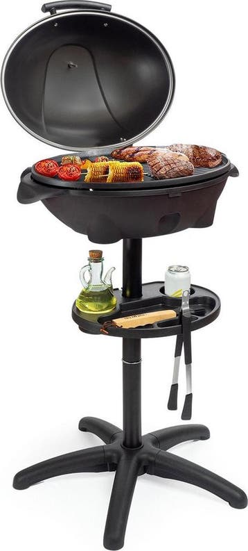 2dekans | KitchenBrothers Elektrische BBQ - met Grillplaat -, Ophalen of Verzenden, Nieuw