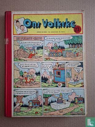 Algemene Spaar- en Lijfrentekas, De - Ons Volkske 23 - 1956, Boeken, Stripverhalen, Gelezen, Eén stripboek, Verzenden
