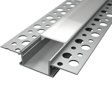 LED Strip Profiel 2m Aluminium – Voor LED strip & Inbouw LED, Verzenden, Nieuw