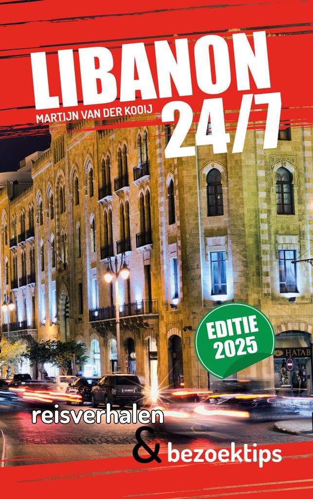 Libanon 24/7 9789493171015 Martijn Van der Kooij, Boeken, Reisgidsen, Zo goed als nieuw, Verzenden