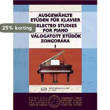 Ausgewählte Etüden I für Klavier 9790080120057 EMB, Verzenden, Gelezen, EMB