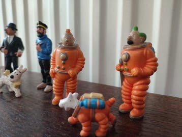 Plastoy - Beeldje - Kuifje figuren (12) - Plastic, Nieuw