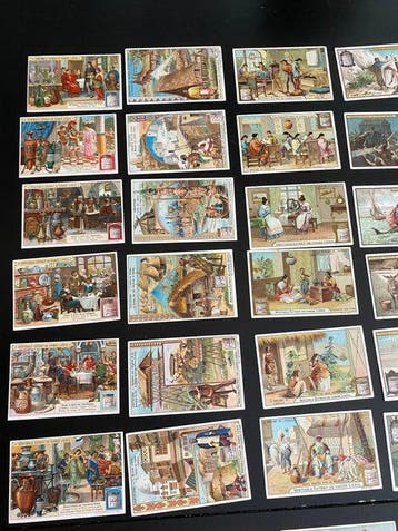 Frankrijk - Lot Nr. 2 van 30 volledige series van oude, Verzamelen, Gelopen