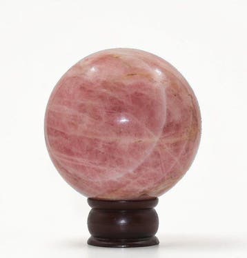 Sphère naturelle exceptionnelle en quartz rose de 115 mm –, Collections