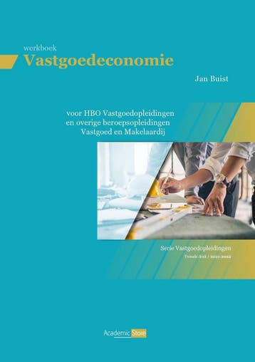 Vastgoedeconomie - Werkboek / Serie Vastgoed Opleidingen /, Verzenden, Gelezen, Jan Buist