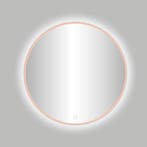 Lyon Venetië-Thin ronde spiegel Rose-Mat-Goud incl.led, Huis en Inrichting, Woonaccessoires | Spiegels, Ophalen of Verzenden, Nieuw