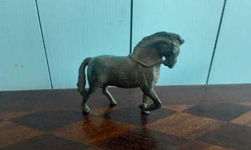 P. Chenet - Beeld, Paard - 10 cm - Brons