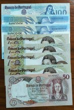 Portugal. - 8 Banknotes - Various Dates (Zonder