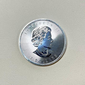 Canada. Elizabeth II. 2 Dollars 2015, Grey Wolf, Silber