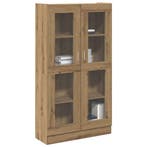 vidaXL Dressoir Artisan Eikenhout 82,5x30,5x150 cm Bewerkt, Huis en Inrichting, Kasten | Boekenkasten, Verzenden, Nieuw